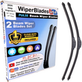 2024 Jeep Wagoneer S Wiper Blades w/1yr Wear Warranty (Set of 2) Wipers-0