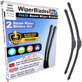 2024 Lexus RZ300e Wiper Blades Set w/1yr Warranty (Set of 2) Pulse Beam Wipers-0