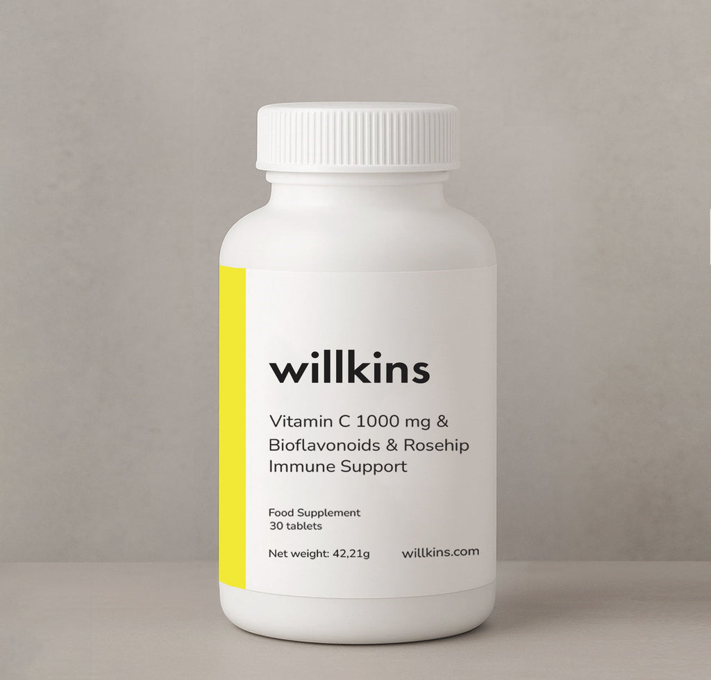 Vitamin C 1000 mg + Bioflavonoids + Rosehip – Immune Support-0