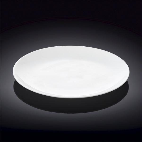 Set Of 6 White Dinner Plate 10" inch | 25.5 Cm-1