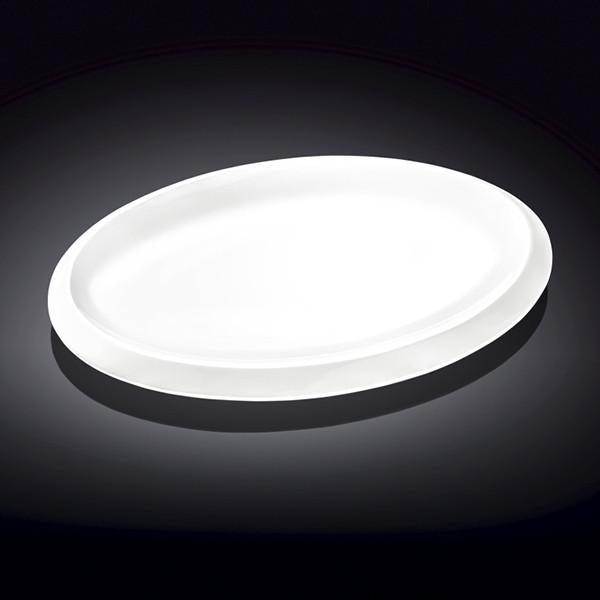 White Oval Platter 14" inch | 36 Cm-1