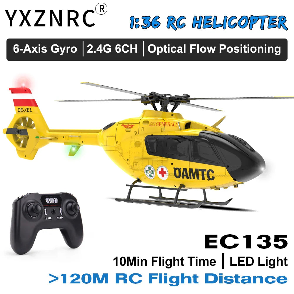 YXZNRC EC135 6CH RC Helicopter