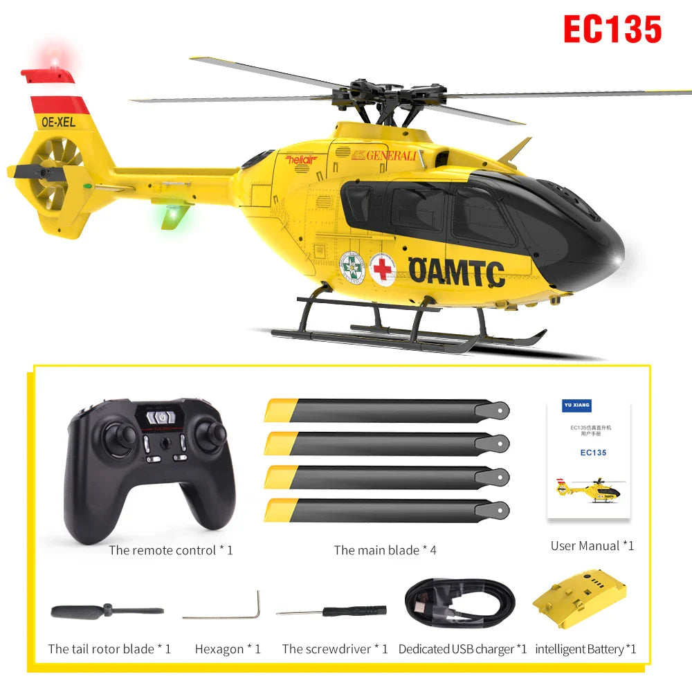 YXZNRC EC135 6CH RC Helicopter