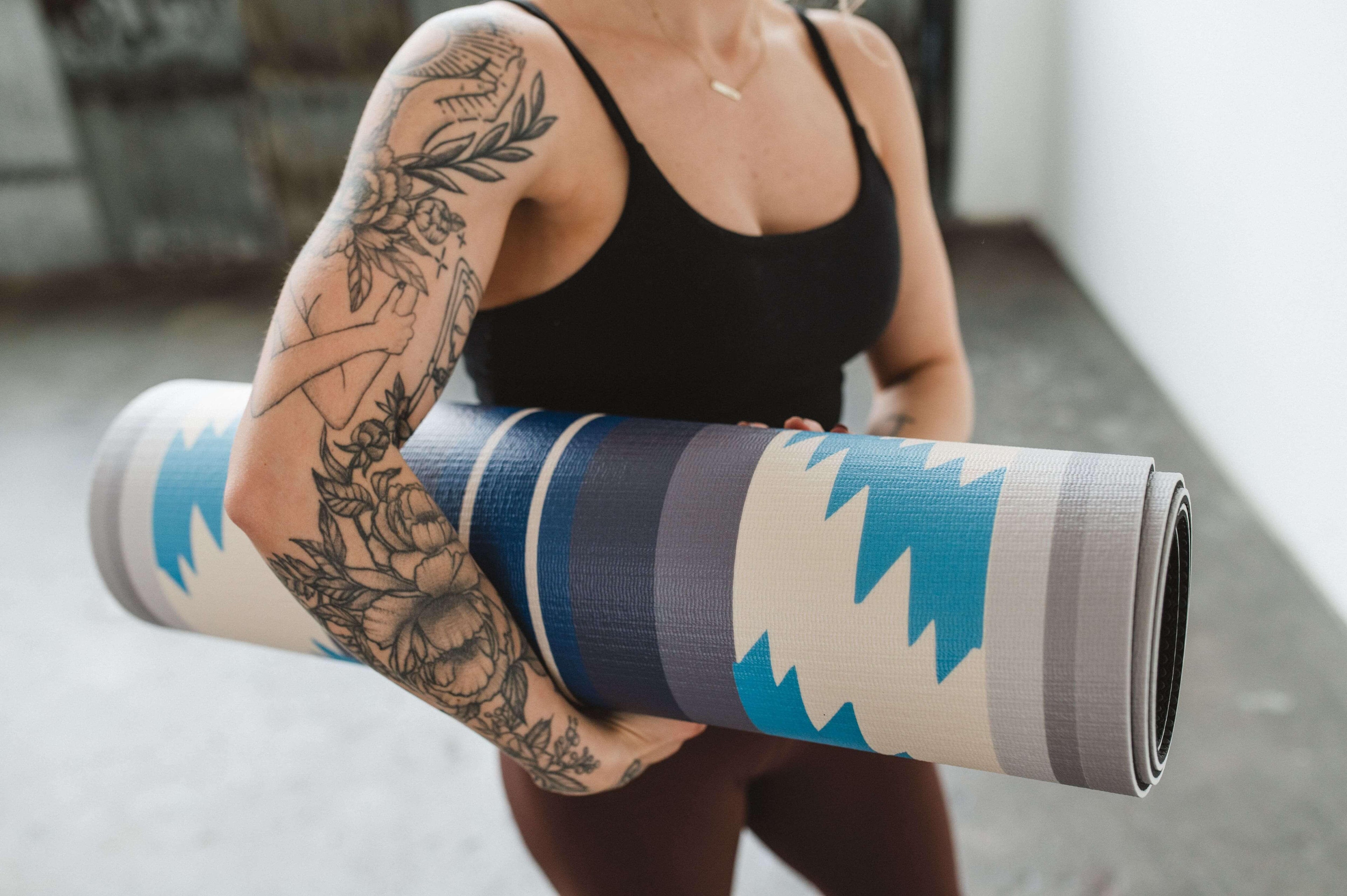 Bear Creek Juniper Yoga Mat – 6mm Eco-Friendly Non-Slip Mat for Comfort, Grip & Stability-3