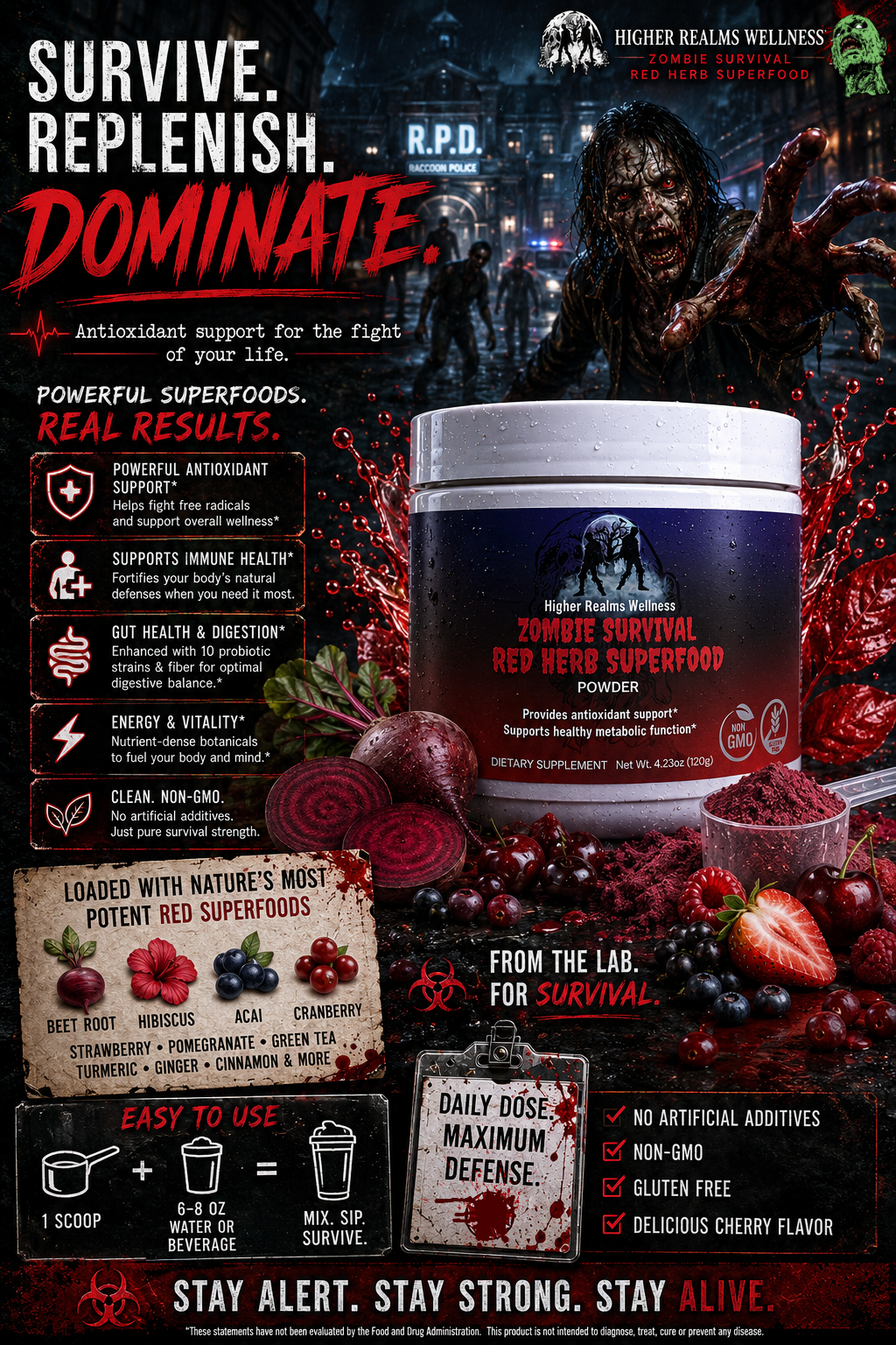 Zombie Survival | Red Herb Superfood-4