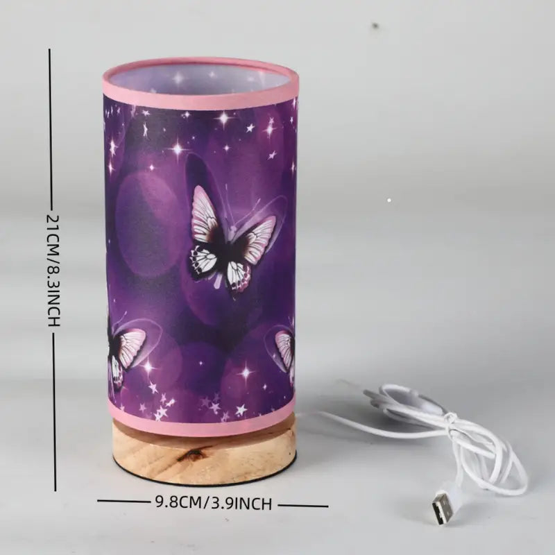 Gorgeous Purple Butterfly Table Lamp for Your Room