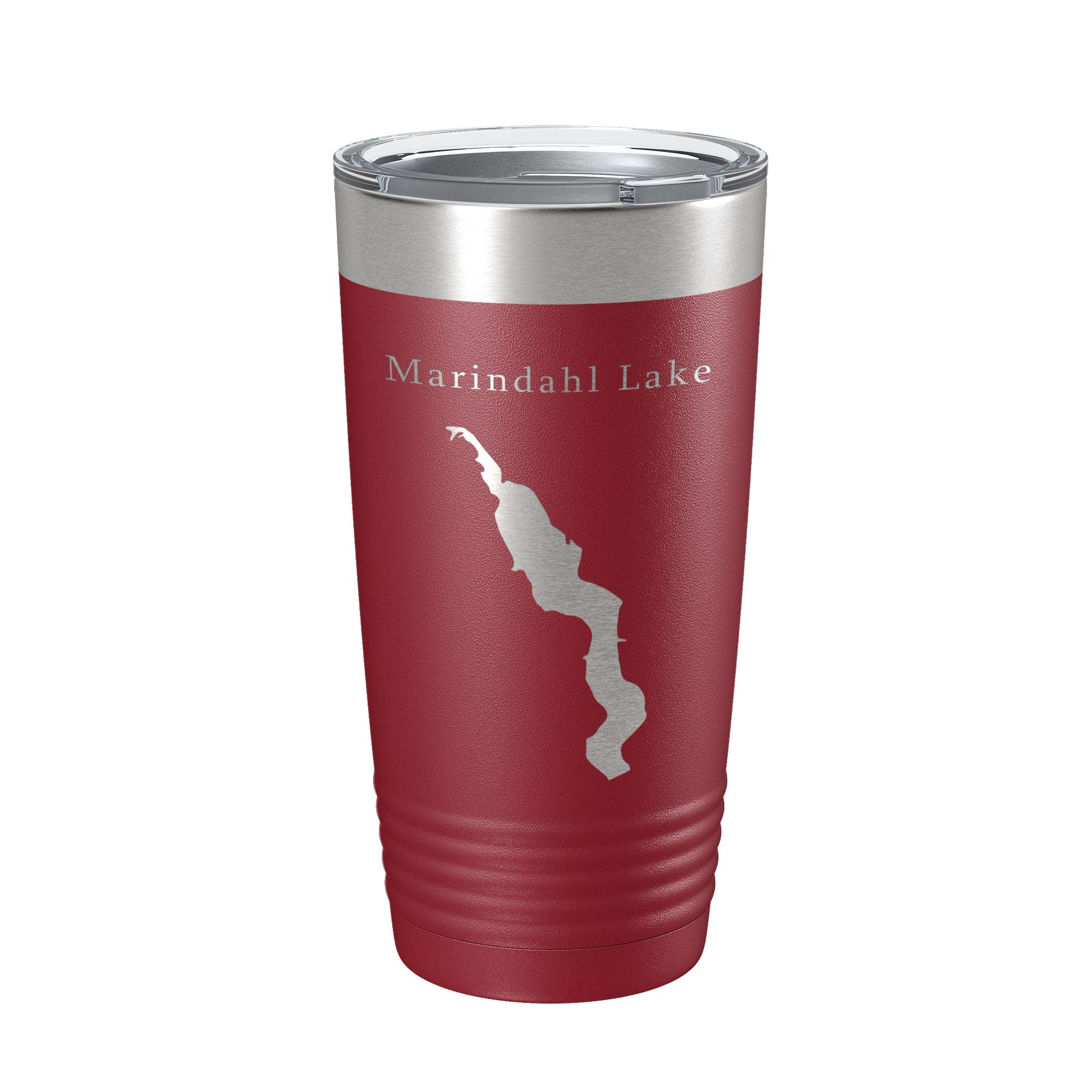 Marindahl Lake Map Tumbler Travel Mug Insulated Laser Engraved Coffee Cup South Dakota 20 oz-18