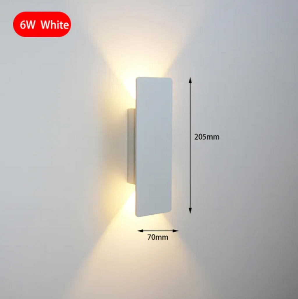 Modern 6W LED Indoor Wall Lamp for Bedroom and Living Room
