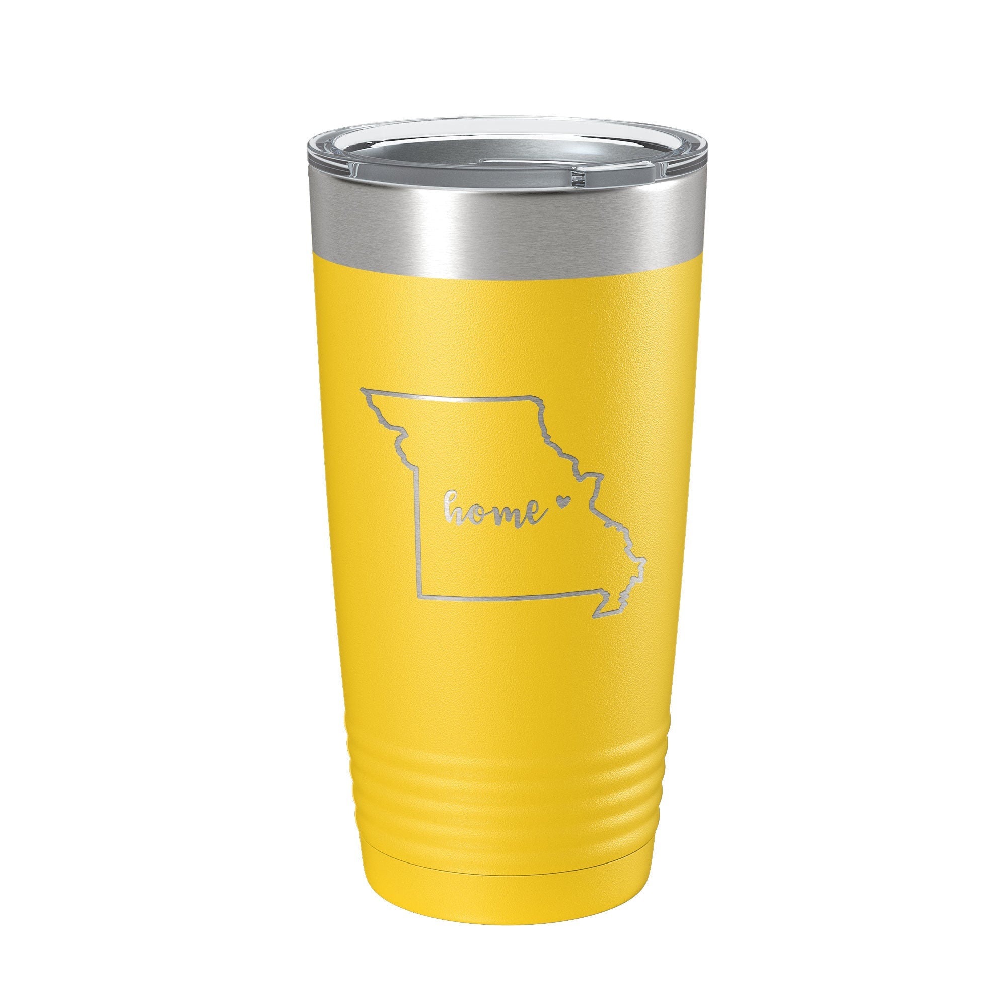 Missouri Tumbler Home State Travel Mug Insulated Laser Engraved Map Coffee Cup 20 oz-19