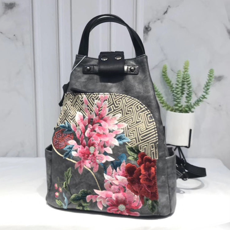 Vintage Chinese Embroidery Handbag with Qipao Style