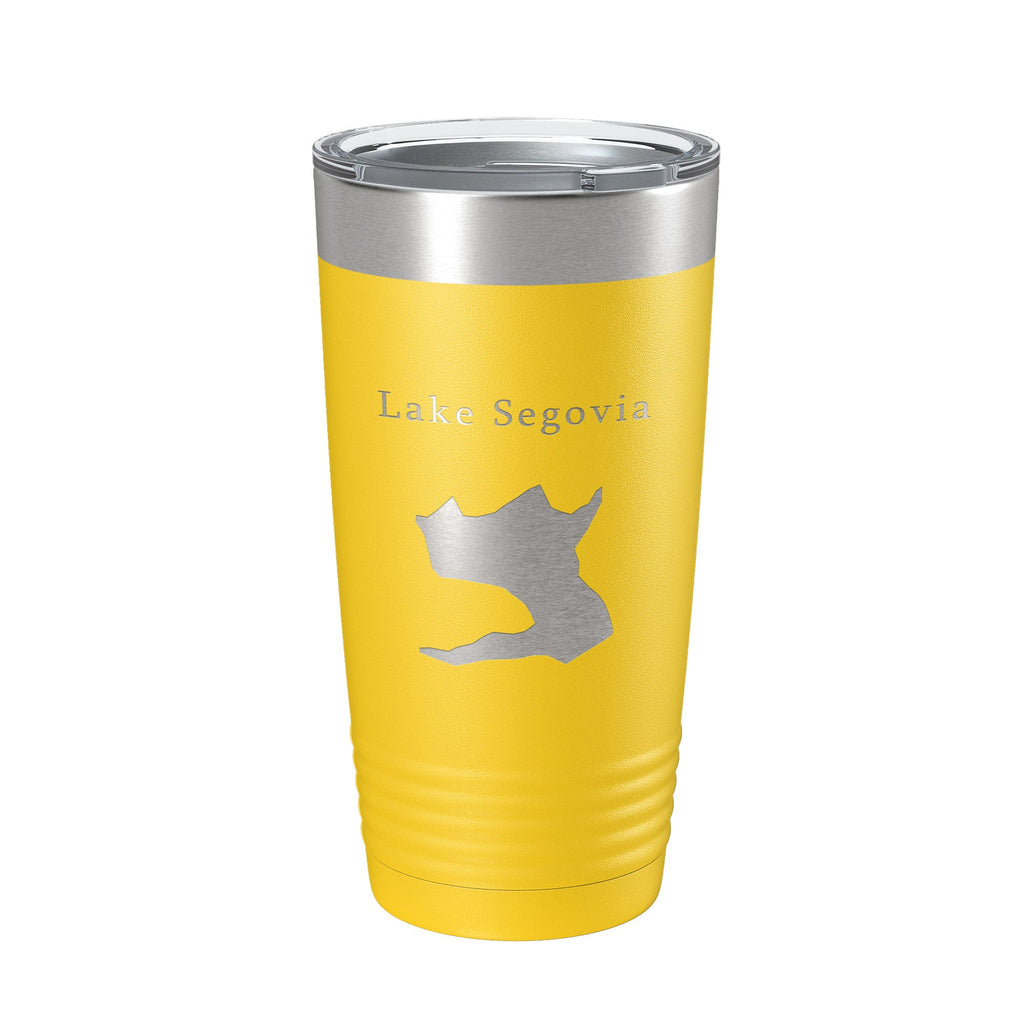 Lake Segovia Map Tumbler Travel Mug Insulated Laser Engraved Coffee Cup Hot Springs Village Arkansas 20 oz-4