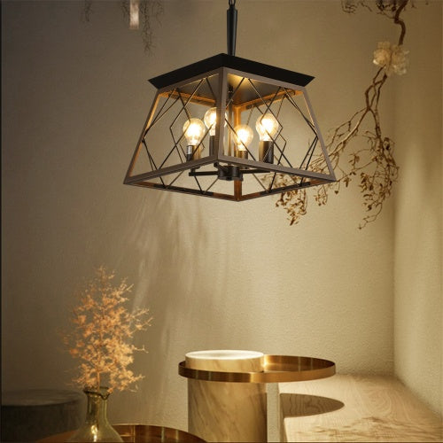 Farmhouse Chandelier 4 Lights Vintage Antique Chandelier Lamps -no Bulbs-Unusable Platform - Temu