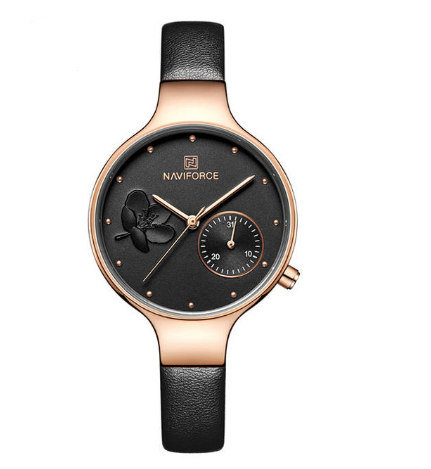 Multifunctional Quartz Leather Strap Watch