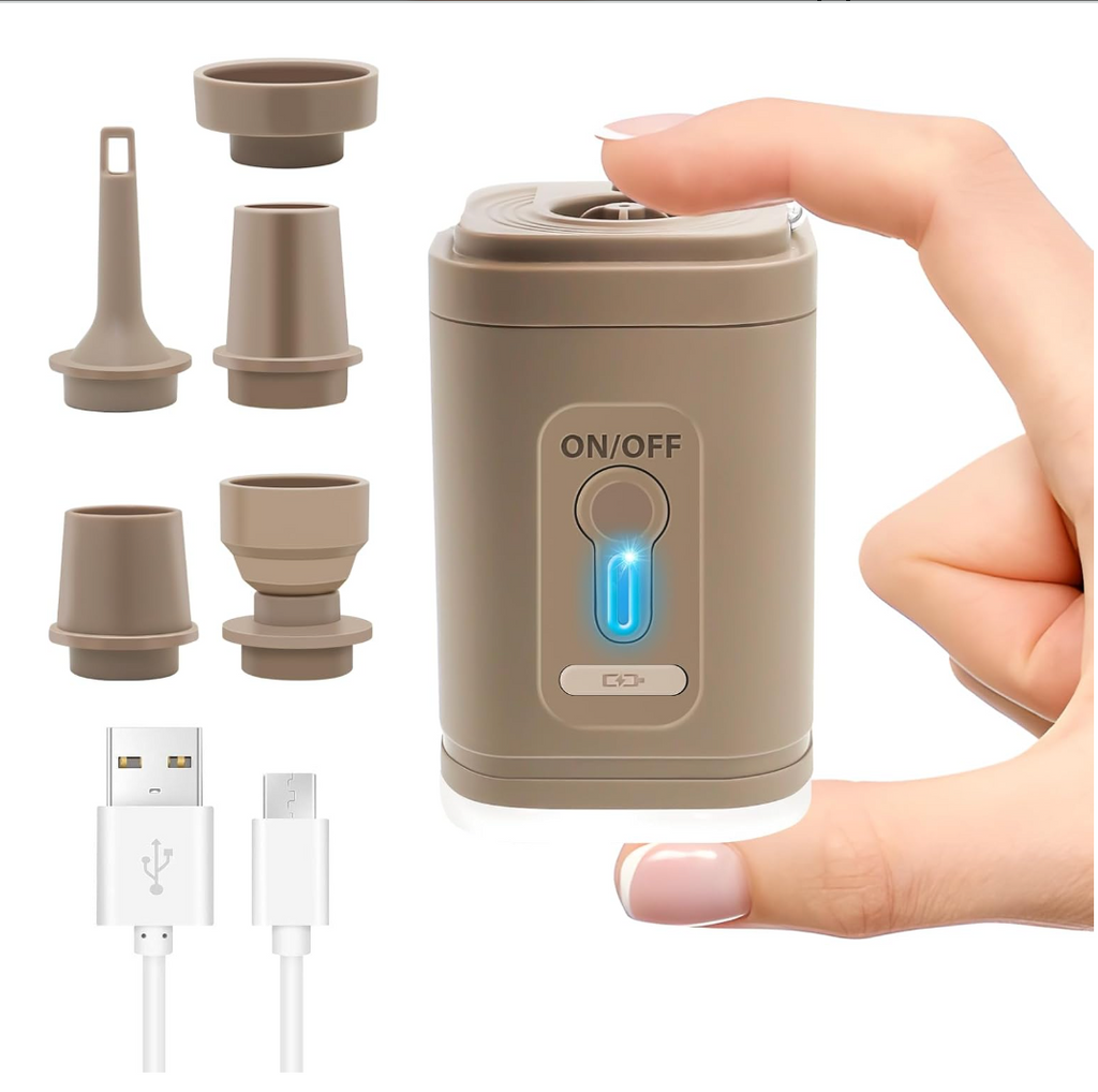Portable Electric Air Pump with Light