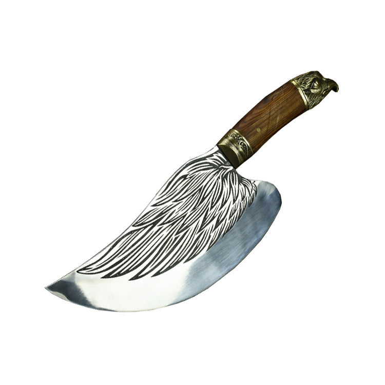Handcrafted Dual-Use Bone and Slicing Knife for Kitchen