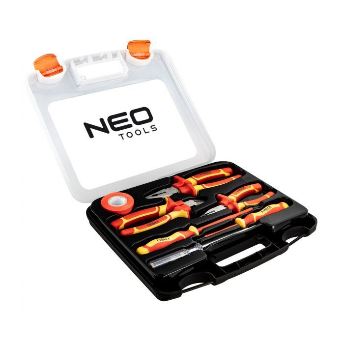 Set scule izolate, NEO Tools, 1000V, 7 buc (Neo Tools 01-237)