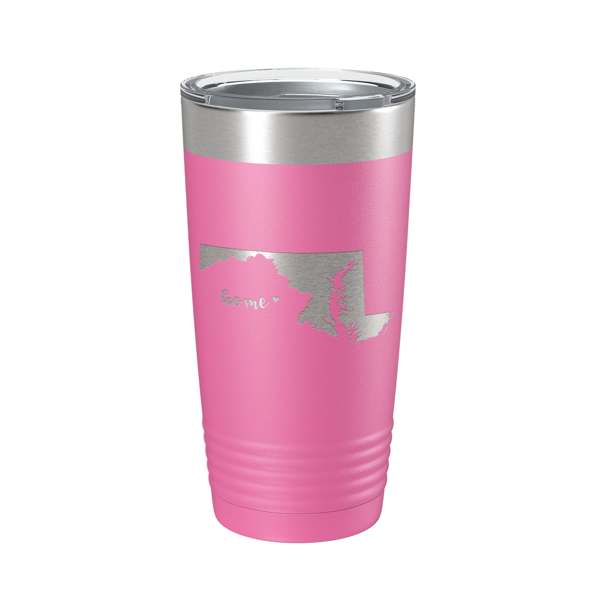 Maryland Tumbler Home State Travel Mug Insulated Laser Engraved Map Coffee Cup 20 oz-11