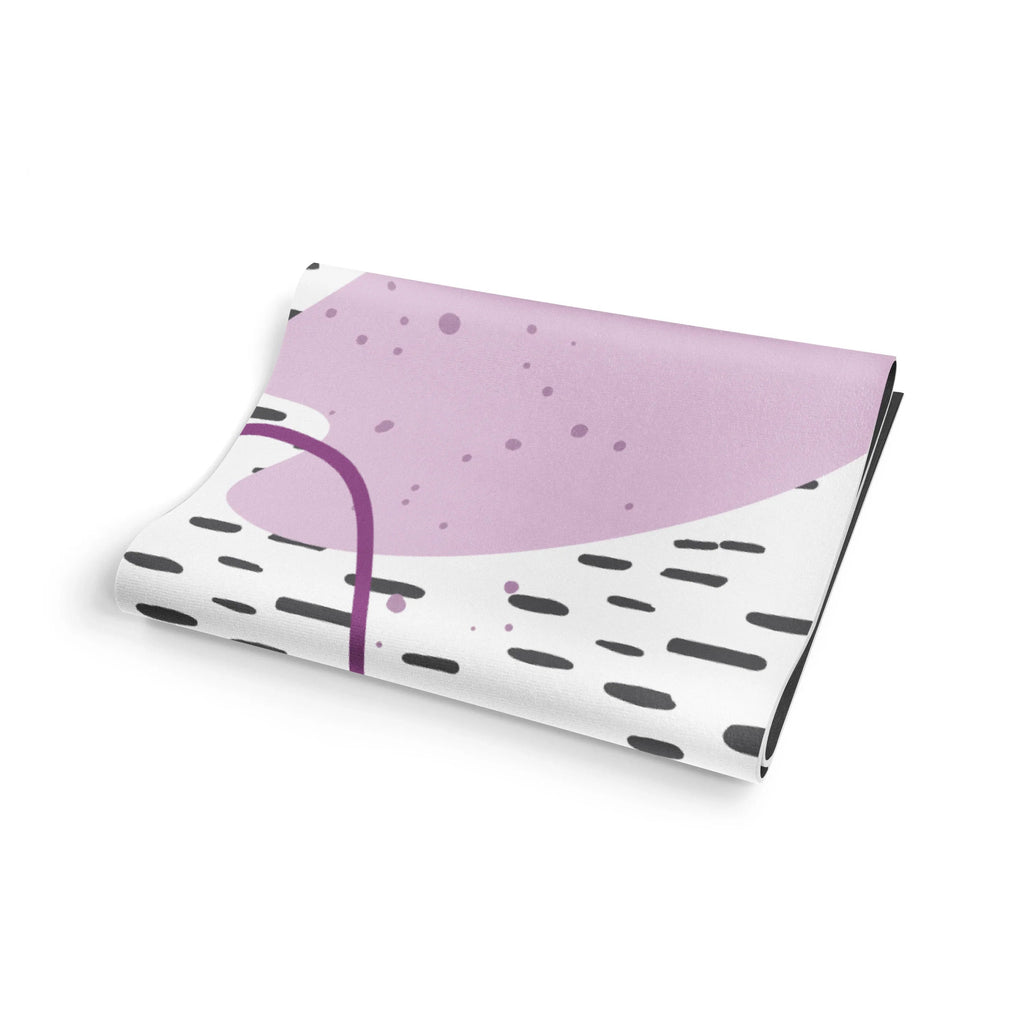 Yoga Mat | 6mm Thick | Pink | Non-Slip | Eco Friendly | Yune Yoga | Boulder-3