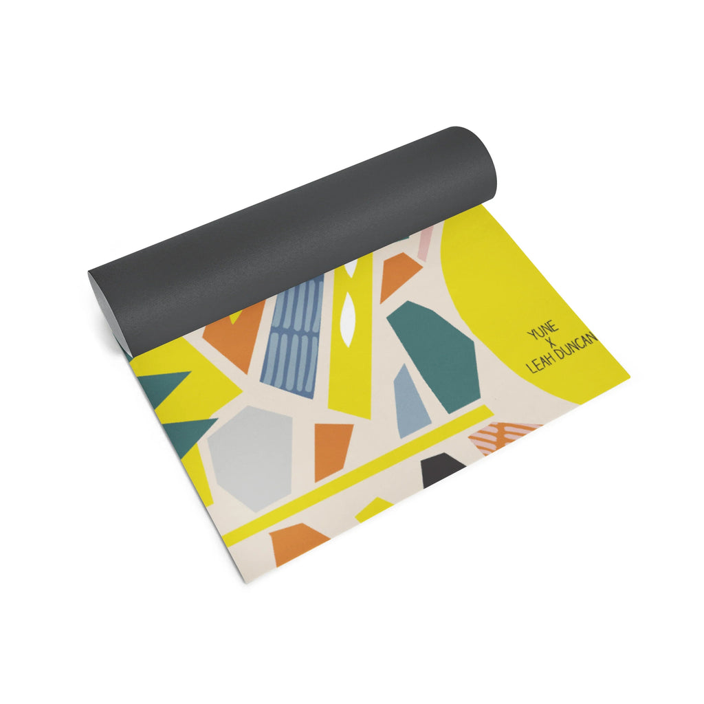 Leah Duncan Bird Yoga Mat – 6mm Eco-Friendly, Artistic Non-Slip Mat for All Yoga Styles-2