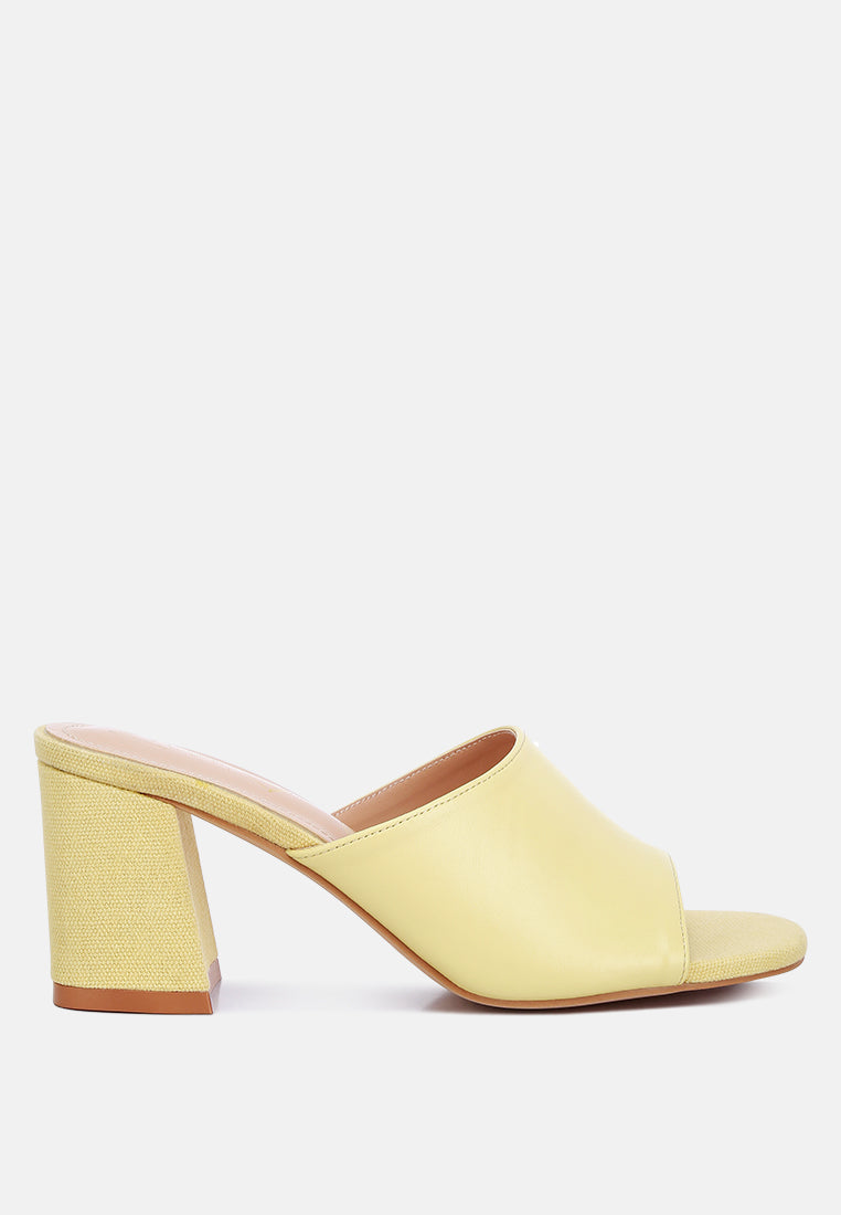 Addie Block Heel Slip On Sandals-7