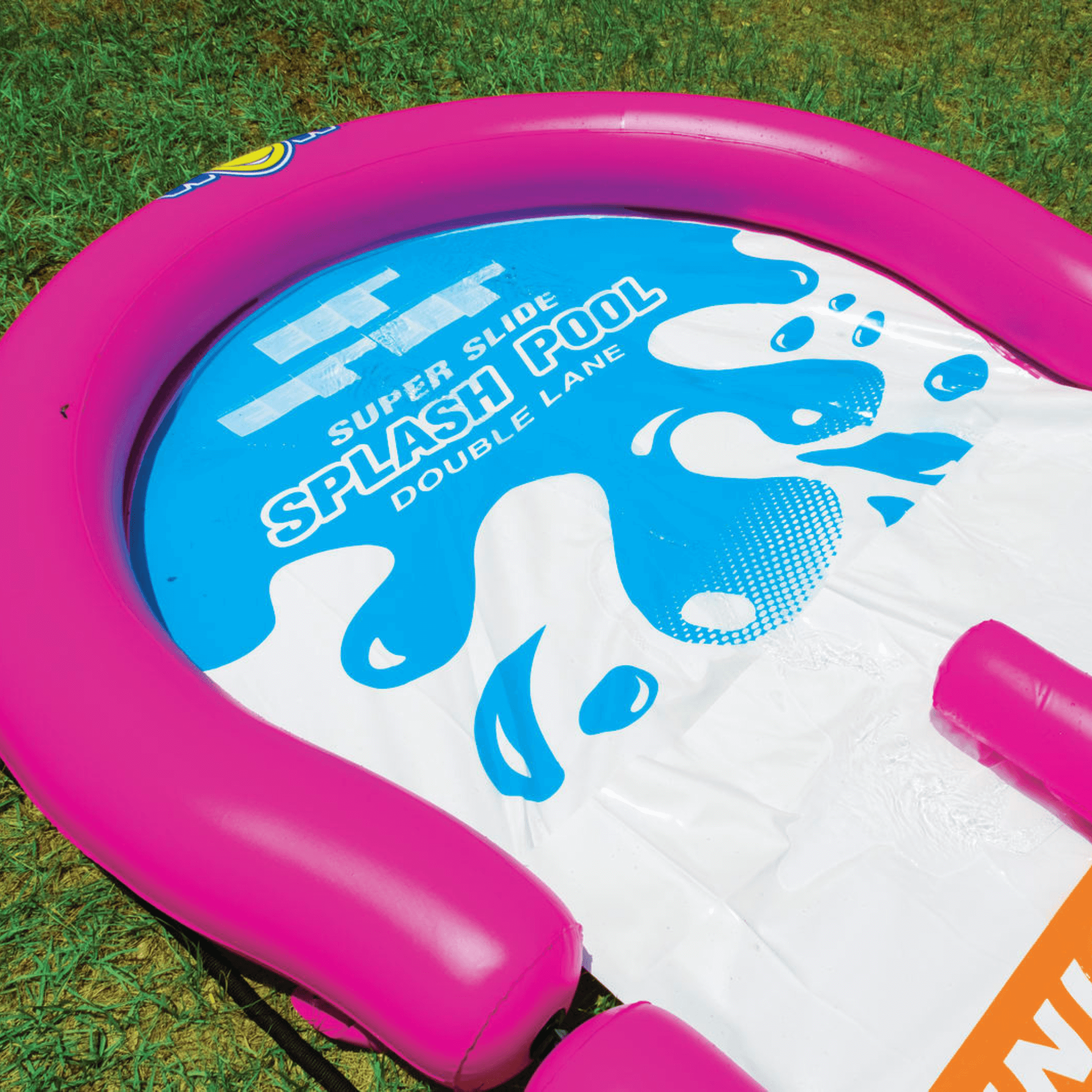 WOW Watersports Pool End for the Giant Backyard Double Lane Lawn Slide-3