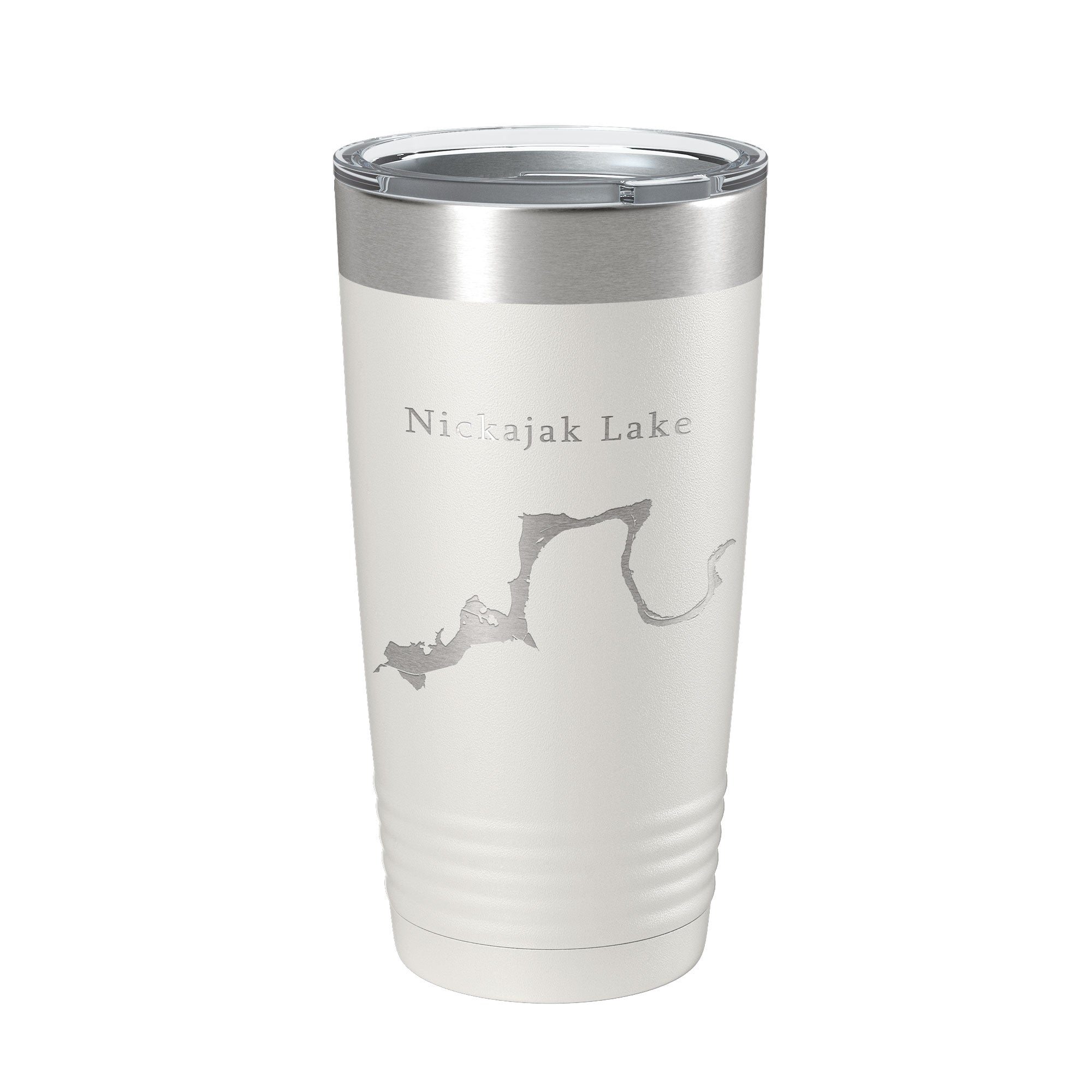 Nickajak Lake Map Tumbler Travel Mug Insulated Laser Engraved Coffee Cup Tennessee 20 oz-1