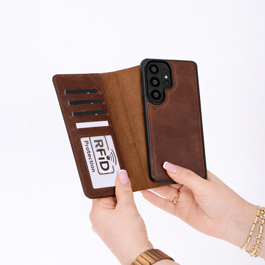 Buffalo Samsung Galaxy S26 Leather Wallet Case-0
