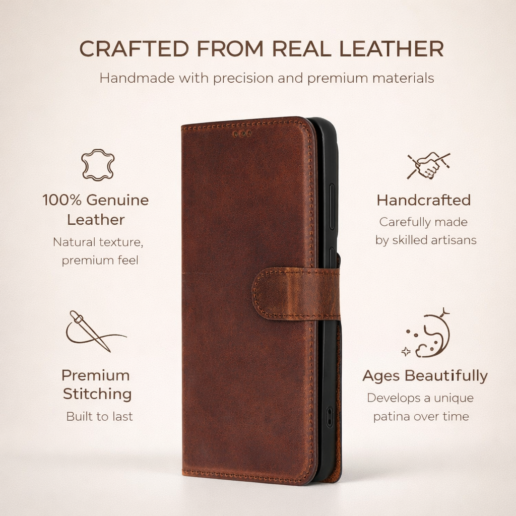 Buffalo Samsung Galaxy S26 Plus Leather Wallet Case-3