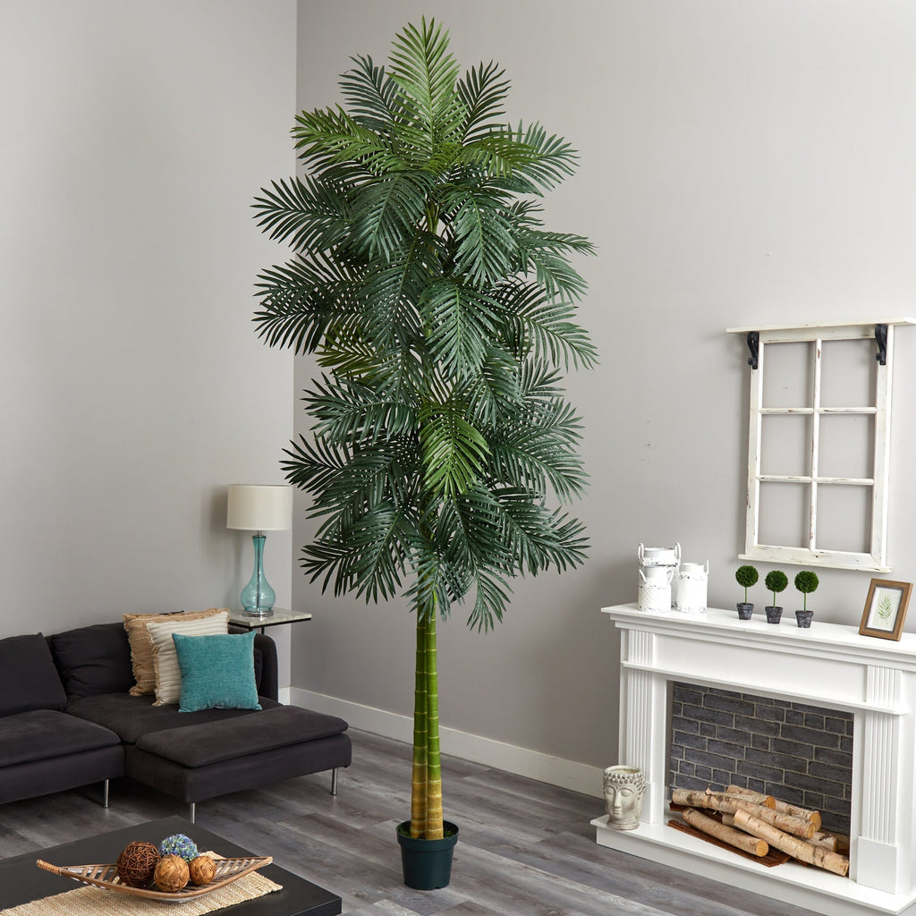 Golden Cane Artificial Palm Tree, 10'-2