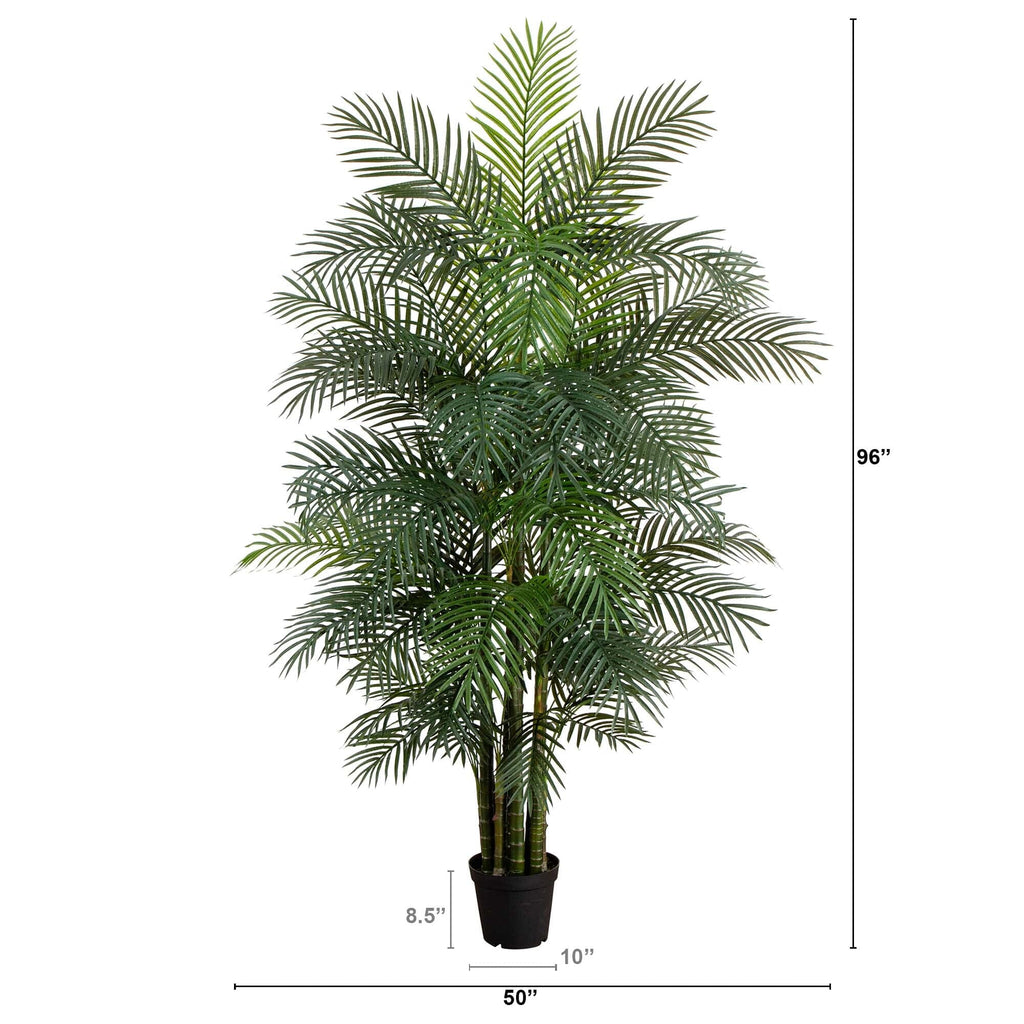 UV Resistant Artificial Areca Palm Tree (Indoor/Outdoor)-3