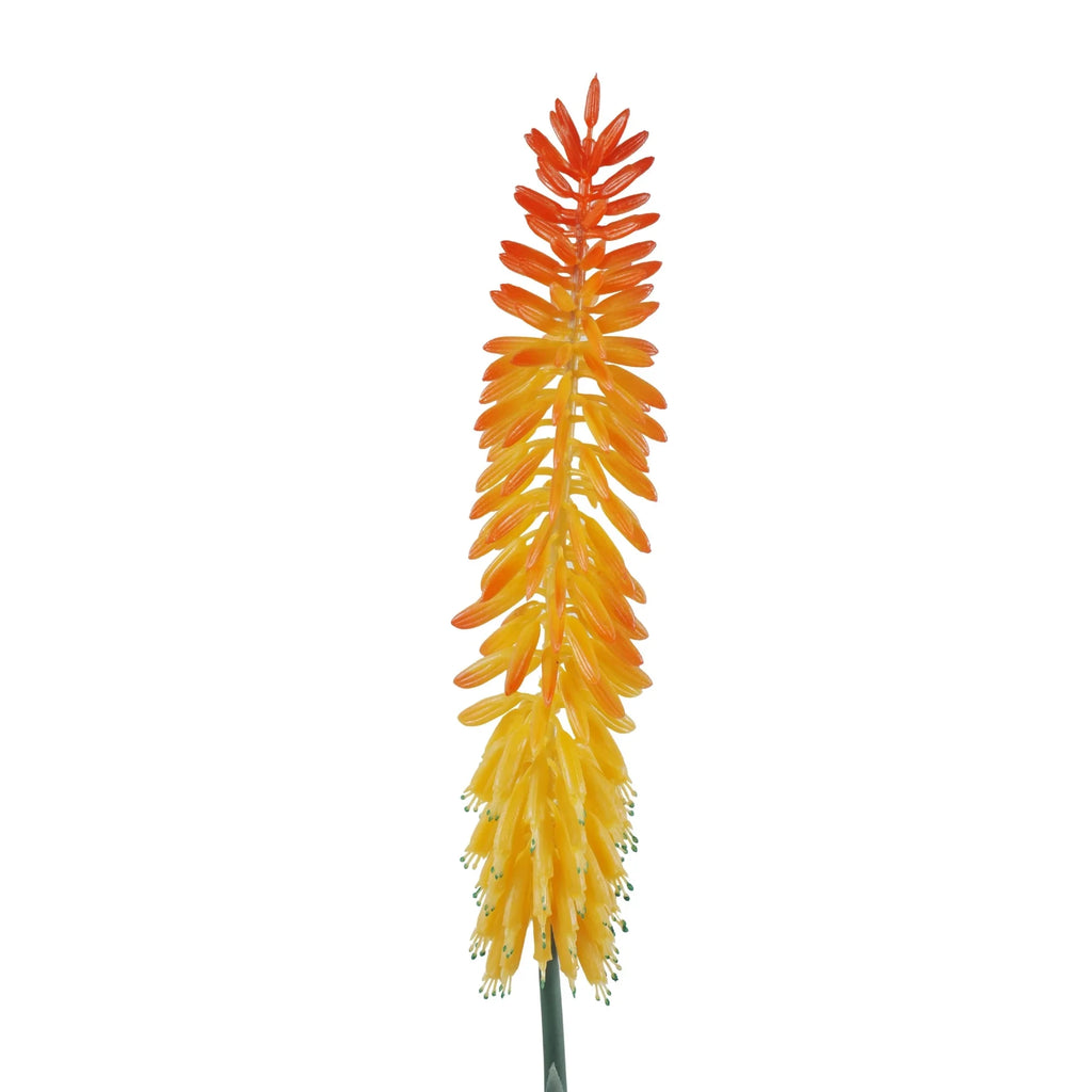 Premium Artificial Aloe Vera with Orange Flower 33.5in