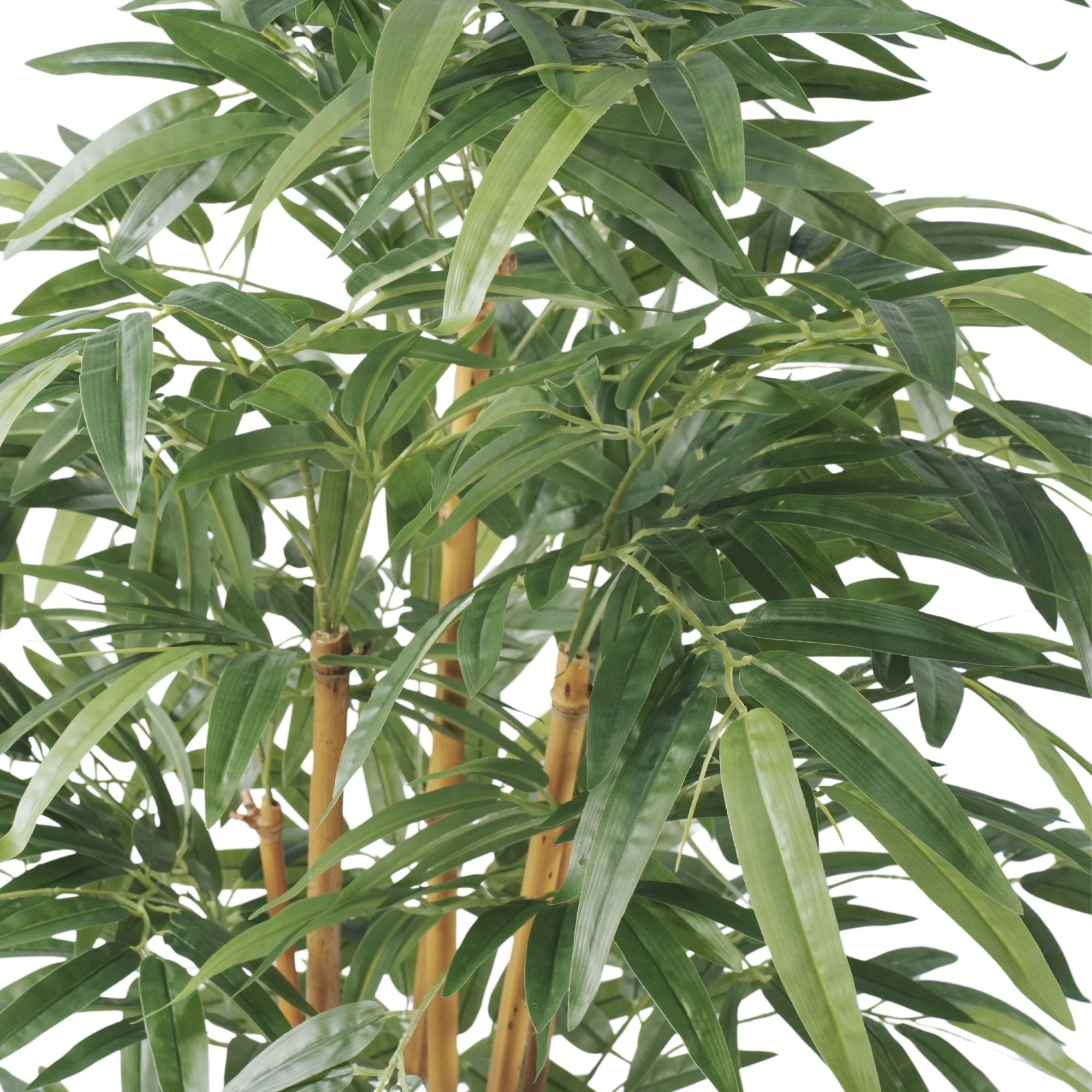 Potted Bamboo Natural Trunk Artificial Tree 59.1in-3