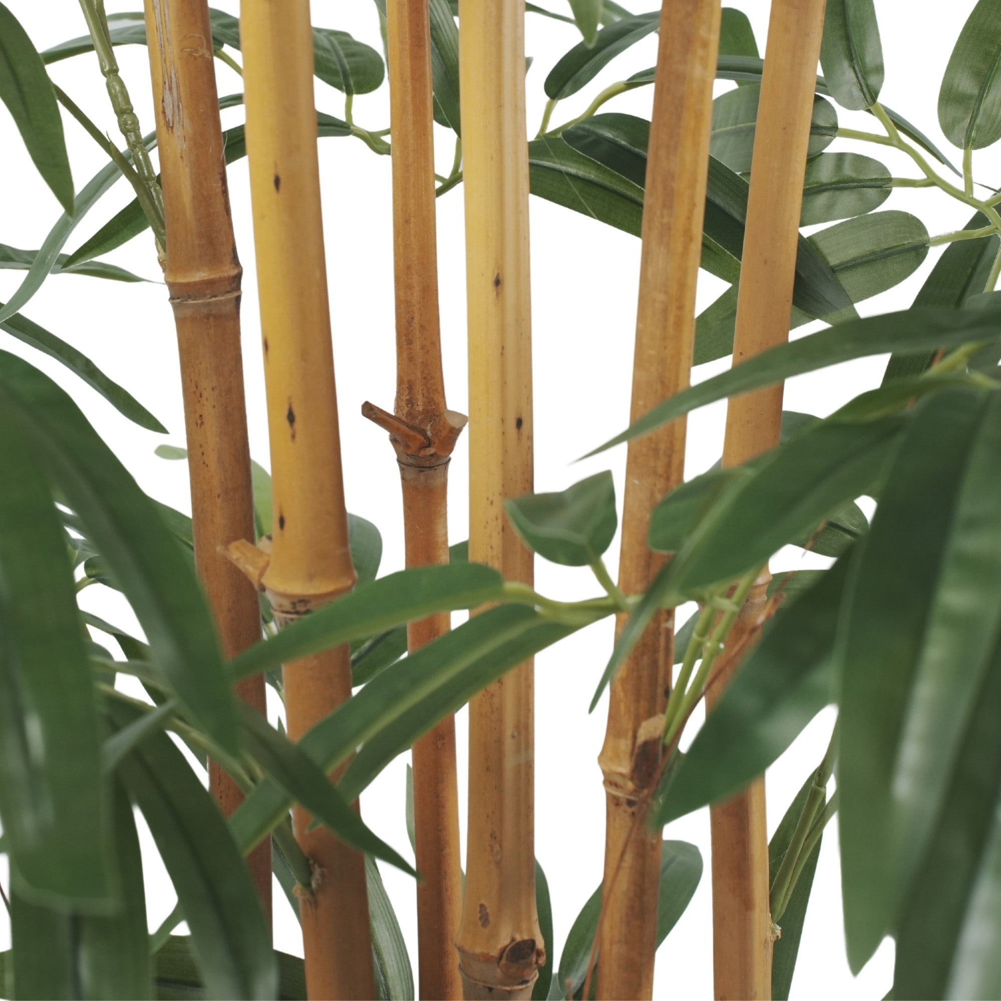 Potted Bamboo Natural Trunk Artificial Tree 59.1in-4