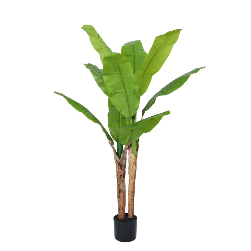 Wide Leaf Banana Artificial Tree 47.2in-2
