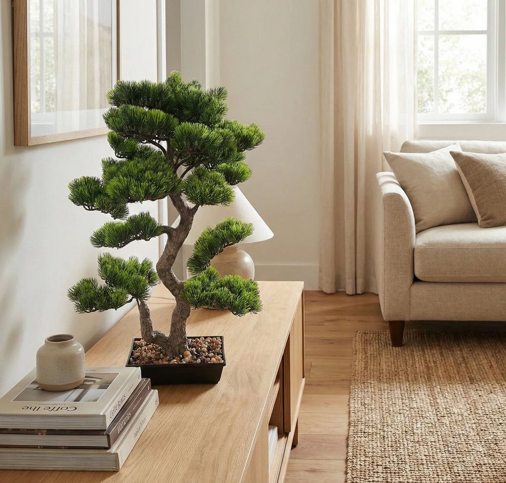 Premium Handcrafted Bonsai Artificial Tree 27.6×17.7in-2