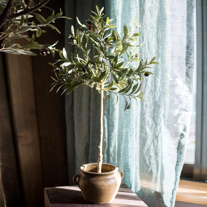 Faux Olive Tree In Pot-3