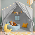 Gray 52Inch By 35Inch By 51Inch Play Tent With Starry Lights-0