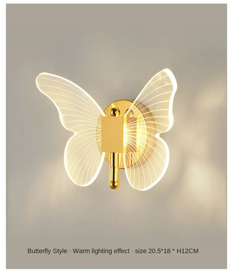 Minimalist Acrylic Wall Lamp for Bedroom and Living Room
