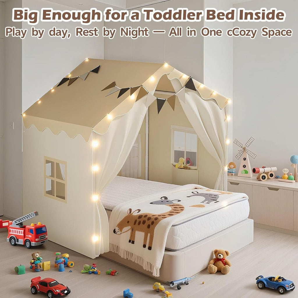 Kids Play Tent Oversized 53By40By51 Inches Dual Doors-4