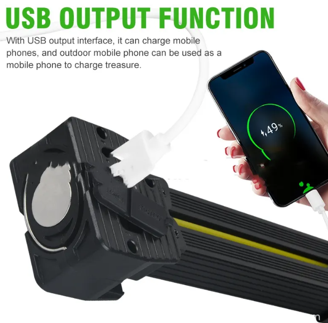 Multifunctional LED Power Torch