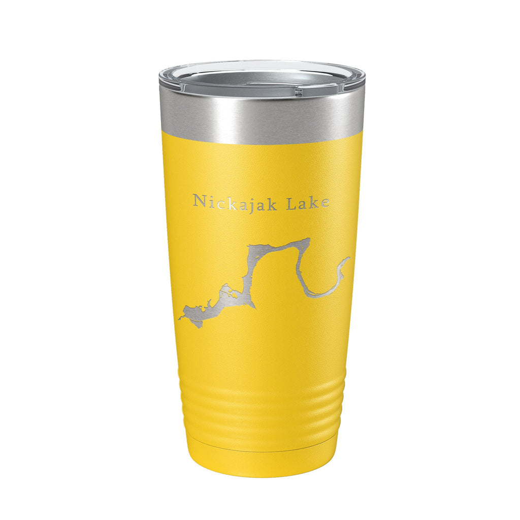Nickajak Lake Map Tumbler Travel Mug Insulated Laser Engraved Coffee Cup Tennessee 20 oz-4