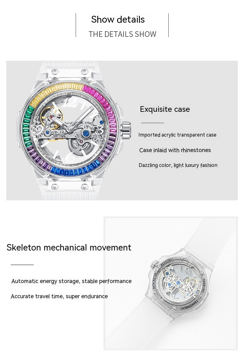 Automatic Large Dial Mechanical Watch