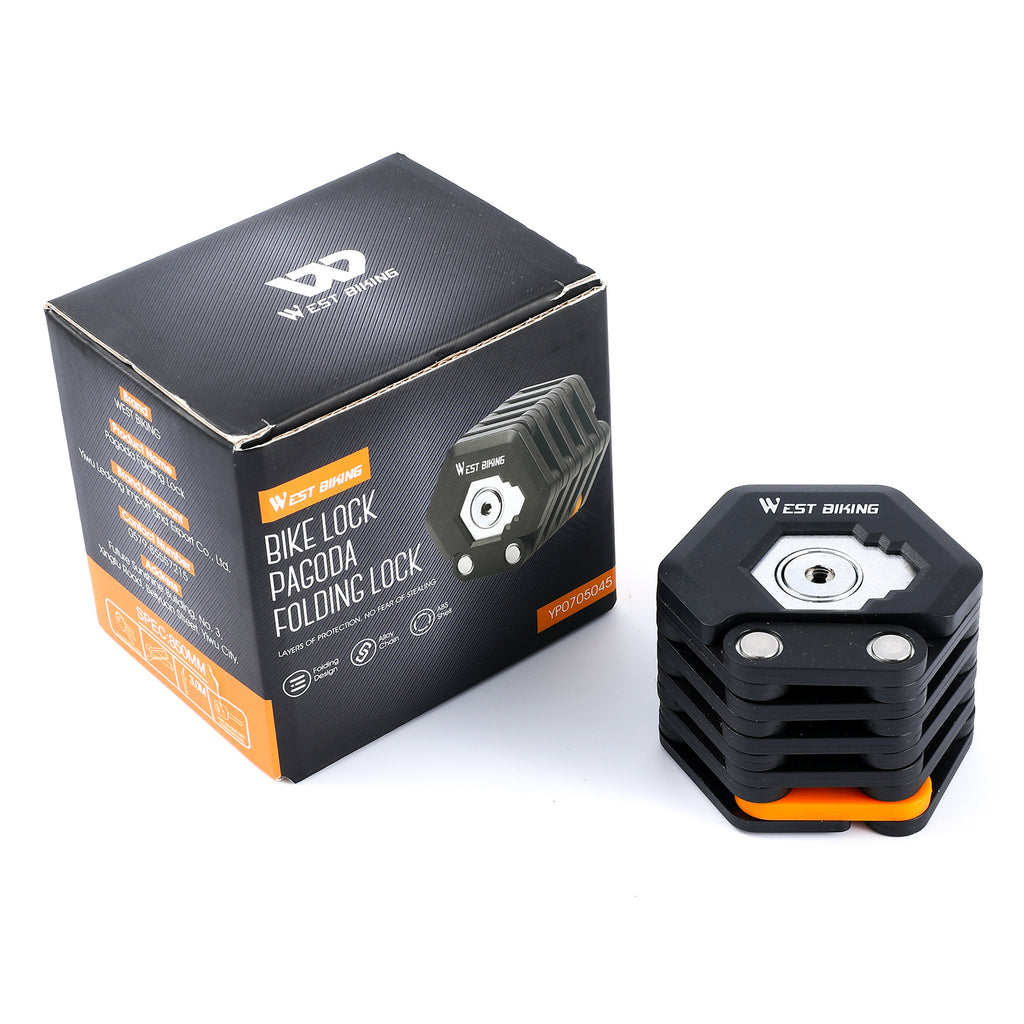 West Rider Bicycle Lock with Key for Mountain and Electric Bikes