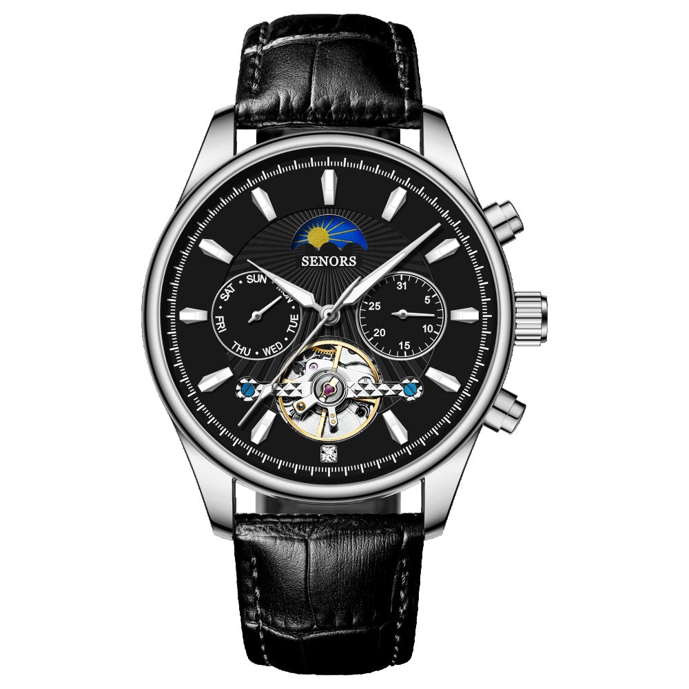 Men's Mechanical Skeleton Watch