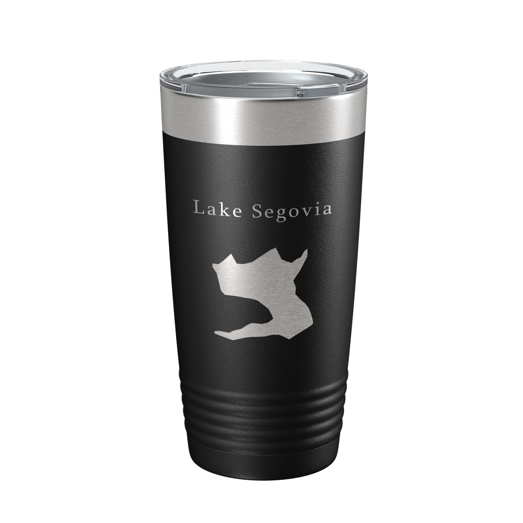 Lake Segovia Map Tumbler Travel Mug Insulated Laser Engraved Coffee Cup Hot Springs Village Arkansas 20 oz-0