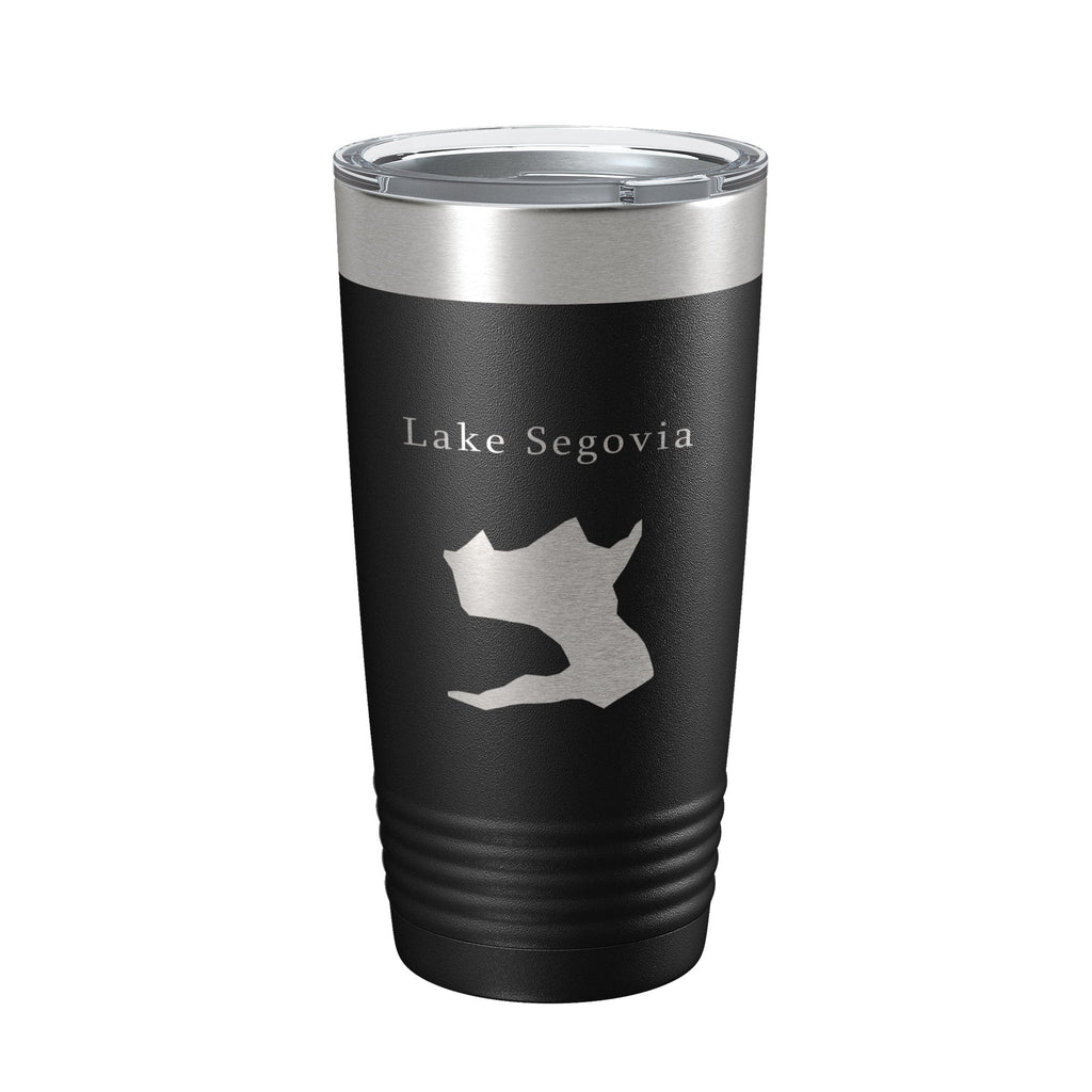 Lake Segovia Map Tumbler Travel Mug Insulated Laser Engraved Coffee Cup Hot Springs Village Arkansas 20 oz-5