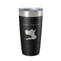 Lake Segovia Map Tumbler Travel Mug Insulated Laser Engraved Coffee Cup Hot Springs Village Arkansas 20 oz-5