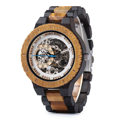 BOBOBIRD Automatic Wooden Watch (Timepiece)