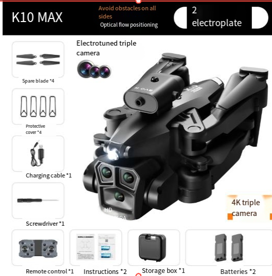 K10 Max Professional Drone with 8K Camera and GPS