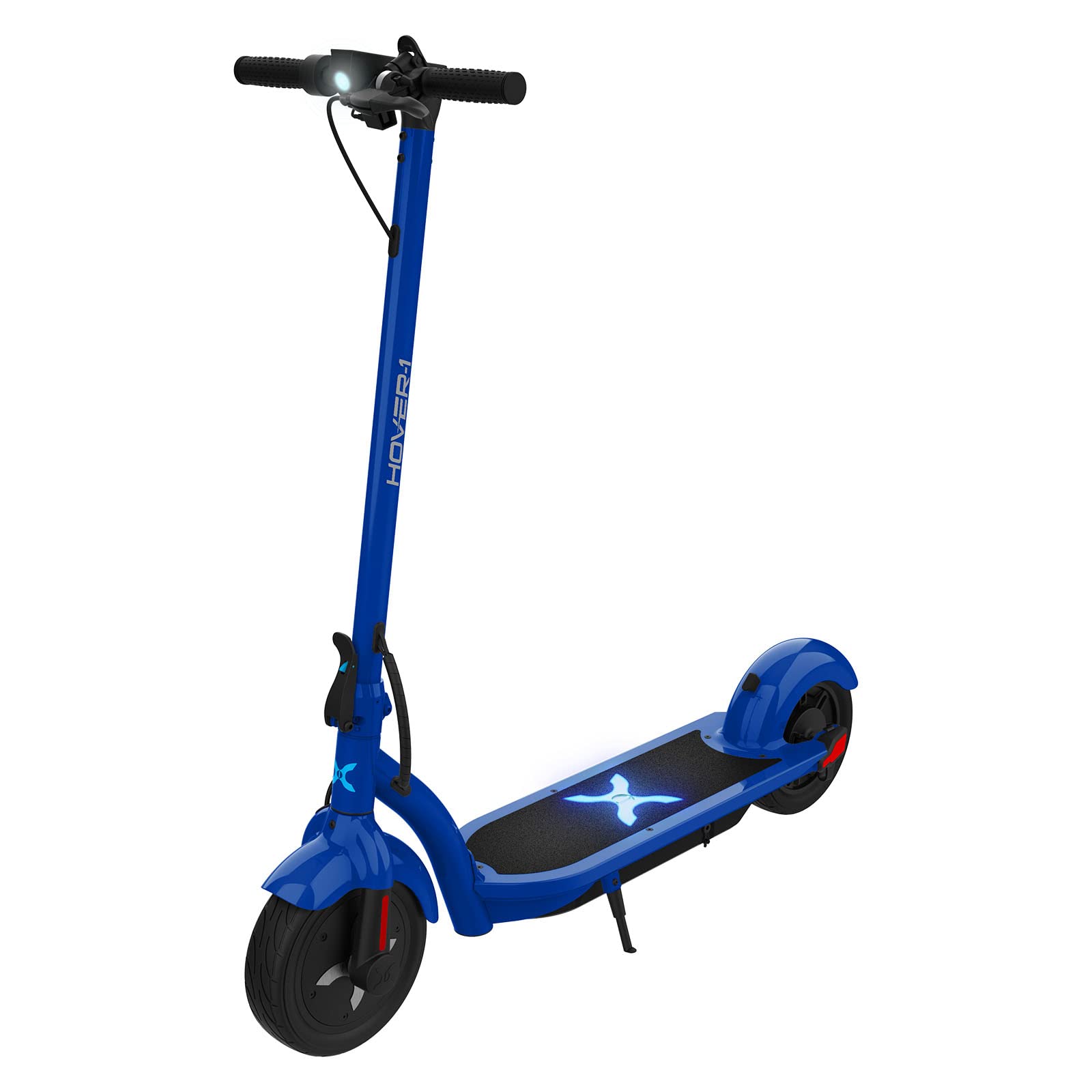 Hover-1 Alpha Foldable Electric Scooter with 450W Brushless Motor 18 mph Max Speed 10” Air-Filled Tires and 12 Mile Range